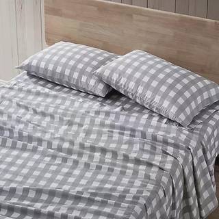 Eddie Bauer Home Sheets Cotton Percale Sengding Set Crisp Cool Stylish Home Decor King Lakehouse Plaid Greywhite