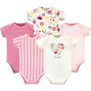 R?rt af naturen unisex baby organiske bomuld bodysuits botaniske 9-12 m?neder