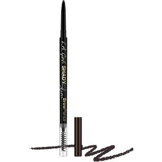 L.A. Girl Cosmetics Shady Slim Automatisk øjenbrynsblyant med børste Skygge Blackest Brown 0.01 g - 0.08 g