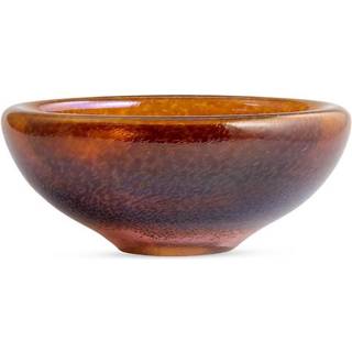 Kosta boda Beans skål, guldbrun