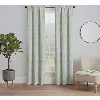 Par til at gå Brockwell 56 """" X 84 """" Rod Pocket Double Panel Privacy Window Treatment Living Room 28 i X 84 i Green 2 Count