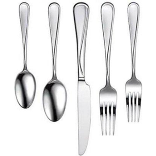 Oneida Soar 65pc bestimt Set 65 Count Metallic