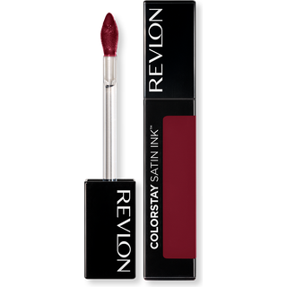 Revlon Cosmetics ColorStay™ Satin Ink Langtidsholdbar flydende læbestift Skygge N°021 Partner in Wine 5 ml - 5 ml