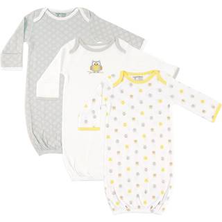 Luvable venner unisex baby bomuld kjoler ugle 0-6 m?neder os