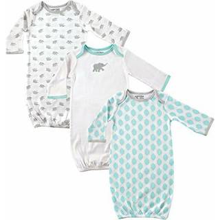 Luvable venner unisex baby bomuld kjoler elefant 0-6 måneder os