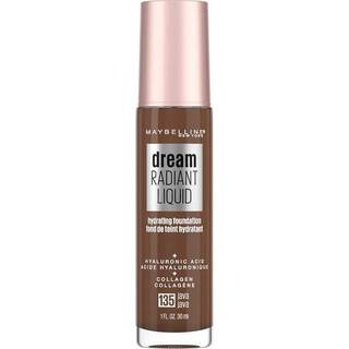 Maybelline Dream Radiant Liquid Medium täckning Hydrating Makeup Lätt flytande Foundation Java 1 räkning