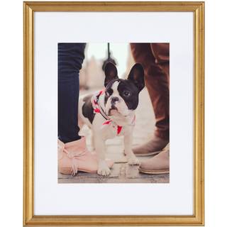 Kate og Laurel Adlynn Wall Picture Frame Set 11 """" X 14 """" Mated to 8 """" X 10 """" Gulds?t p? 4