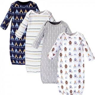 Luvable Friends Unisex Baby Cotton Gowns Tribe 0-6 måneder os
