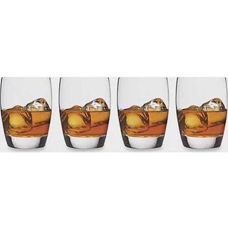 Luigi Bormioli Michelangelo 15,75 oz Double Old Fashion Glasses - Classic Design Ideel til cocktails Modernholdbarhed - Fine laserskårne fælge Op