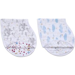 Aden + Anais aden + anais White 100% Cotton Harry Potter Iconic Burpy Bib