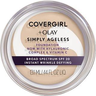 COVERGIRL & Olay Simply Ageless Instant Wrinkle-Defying Foundation Classic Beige 0,4 Fl Oz (pakke med 1)