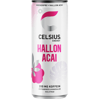 Celsius, Hindbær/Acai med kulsyre, 1 stk