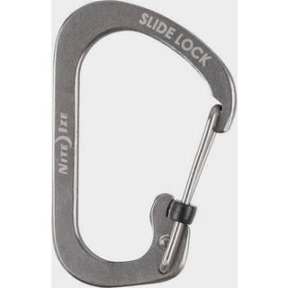 Nite Ize Locking Carabiner Clip Silver 1-3/32 in. Rustfrit