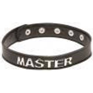 X-Play Master - BDSM halsbånd (sort)