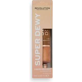 Makeup Revolution Superdewy Liquid Highlighter Gold Champagne