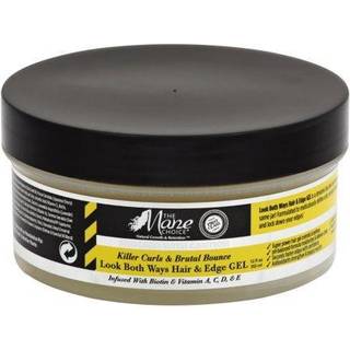 Mane Choice Mane Choice Fortsæt med forsigtighedsmorder Curls & Brutal Bounce Se begge veje Hair & Edge Gel 12 ounce