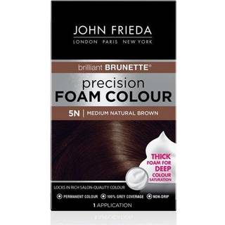 John Frieda Precision Foam Hair Color Medium Natural Brown 5n 2 Pk