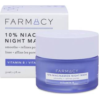 Farmacy Beauty Hudpleje Masks 10% Niacinamide Night Mask 50 ml (5.817,00 kr / 1 l) - 50 ml