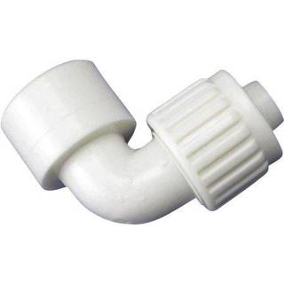 4165601 albue 1/2 PEX X 1/2 FPT flair-it 1/2 in. Pex T x 1/2 in. D FPT PVC albue (pakke 1)