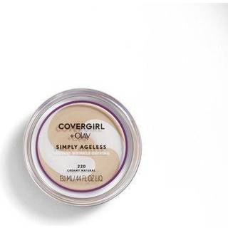 Covergirl & olay helt enkelt ageless omedelbart rynka-defying foundation krämig naturlig 0,44 fl oz (förpackning med 1)
