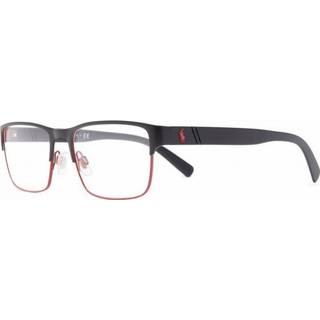 Polo Ralph Lauren PH1175 9191 56 Briller Mænd Rød - Matte Red Black - 56mm