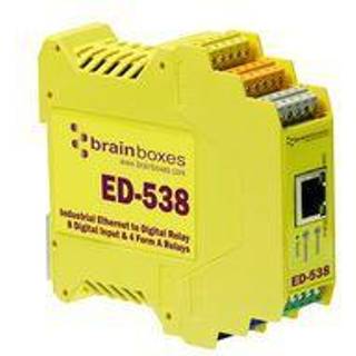 Ethernet to 4 x Relay + 8 Digital Inputs