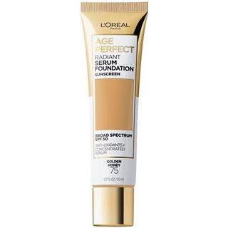 L'Oreal Paris Age Perfect Radiant Serum Foundation med SPF 50 Golden Honey 1 Ounce