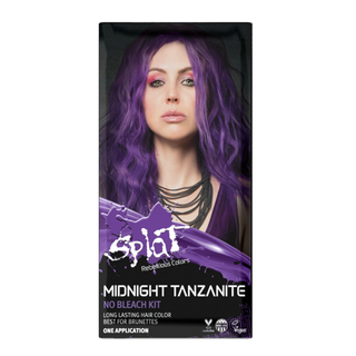 Splat Midnight Tanzanite komplet sæt, Ultra-nærende semi-permanent hårfarve, Langvarig, Vegansk og dyrefri