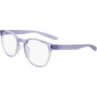 Nike Unisex NIKE 7301 550 Optiske stel Plast Violet Rund