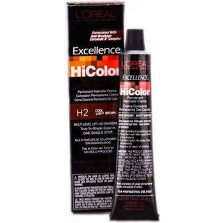 L'Or? Al -teknik Hicolor Browns & Blondes Permanent h?rfarve | Lifter m?rkt h?r i et trin | Ingen messing | Rich Smooth Creme Formula | Intens la