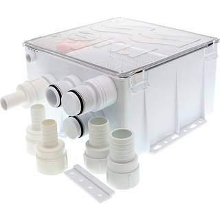 Brusepumpe båd Rule Shower Drain Box (800B + 40A), 24 V, 50.4 l/min, 3/4" (19 mm) / 1" (25 mm) / 1 1/8" (28 mm) / 1 1/2" (38 mm) slange