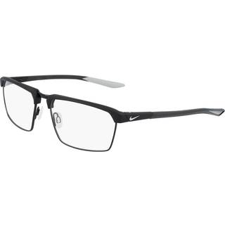Nike Unisex NIKE 8052 009 Optiske stel Metal Sort Firkantet