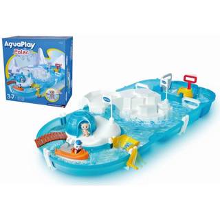AquaPlay Polar kanalsystem - med båd, vandhjul, sluser og pumpe