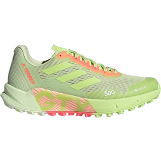 adidas Terrex Agravic Flow 2 GTX Trail Running Shoe Women - Lime, Orange, Size 6 - lime