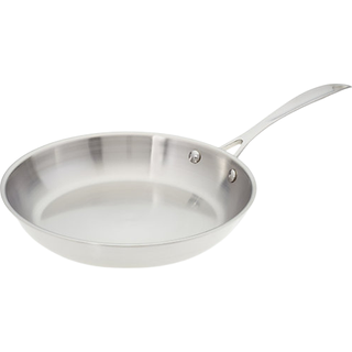 Amerikansk kkken - 10 tommer mellemstor stegepande og stegepande i rustfrit stl lavet i Amerika