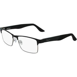 Salvatore Ferragamo SF 2216 072 56 Briller Mænd Black - Black Grey - 56mm