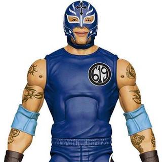 Mattel WWE Rey Mysterio SummersLam Elite Collection Action Figur Dominik Mysterio Build-A-Figure Parts Collectible Gift i aldre