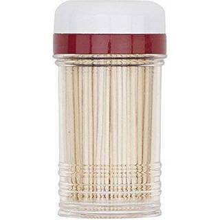 Goodcook Touch Shake-a-Pick tandstikker dispenser lille hvid/sort