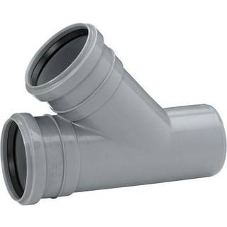 Uponor 3002602441 Grenrør 45° 110 x 110 mm