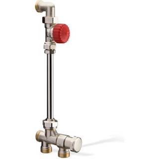 TA Calypso Tworett TRV-3 Radiatorkobling 2-rør c/c 848-850mm