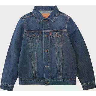Levis drenge denim trucker jakke sort l