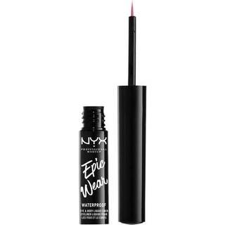 NYX Professional Makeup Epic Wear Metallic Liquid Liner Langtidsholdbar gel eyeliner Skygge 08 Fucshia Metal 3,5 ml - 3,5 ml