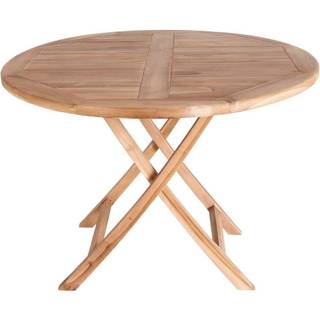 Oviedo spisebord, Ø100 cm, teaktræ