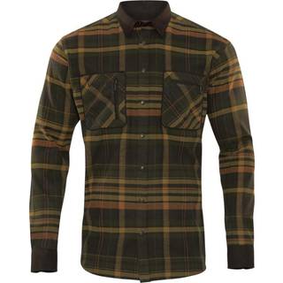 Härkila Pajala skjorte Green/Brown S -