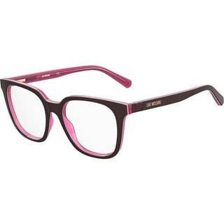 Moschino Love MOL590 LHF 52 Briller Kvinder Rød - Burgundy Red - 52mm