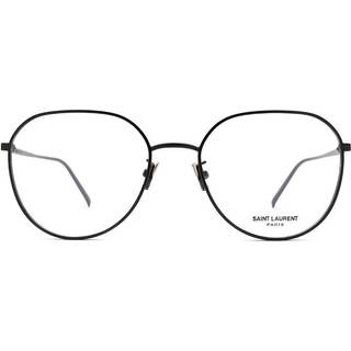 SAINT LAURENT Kvinde SL 484 001 Optiske stel Metal Sort Rund