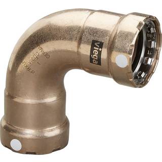 Viega Megapress 3/4 """" 90 kobber nikkel albue - dobbelt presseforbindelse - Smart Connect -teknologi