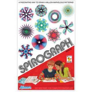 Spirograph Retro Deluxe Set - Kunst og h?ndv?rk Kids Toys Art Supplies Craft Supplies Tegning Kit Spiral Art Reproduktion af klassisk geardesign