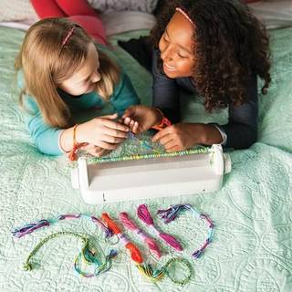 Loopdedoo DIY Kids Bracelet Maker Kit - Lav armb?nd p? f? minutter til f?dselsdage venskabsdag julegaver - prisvindende h?ndv?rkss?t i alderen 8