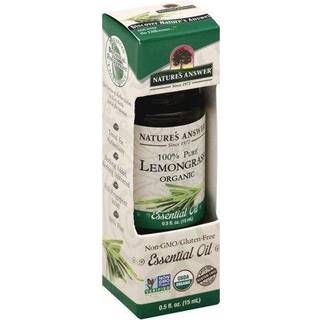 100% ren økologisk citrongræs æterisk olie - 15 ml